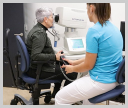 Ophthamology chair staff