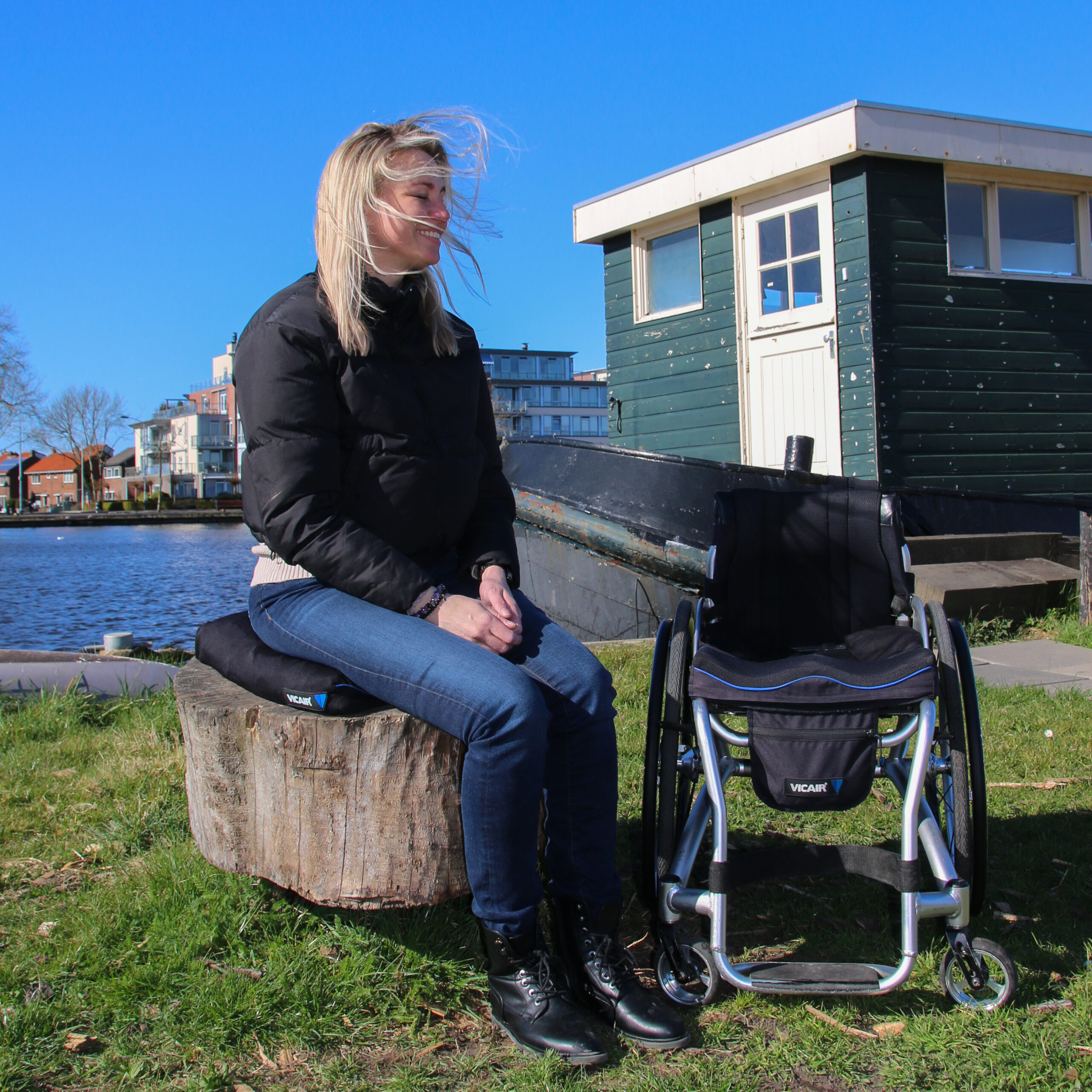 Vicair cushions pelvic obliquity